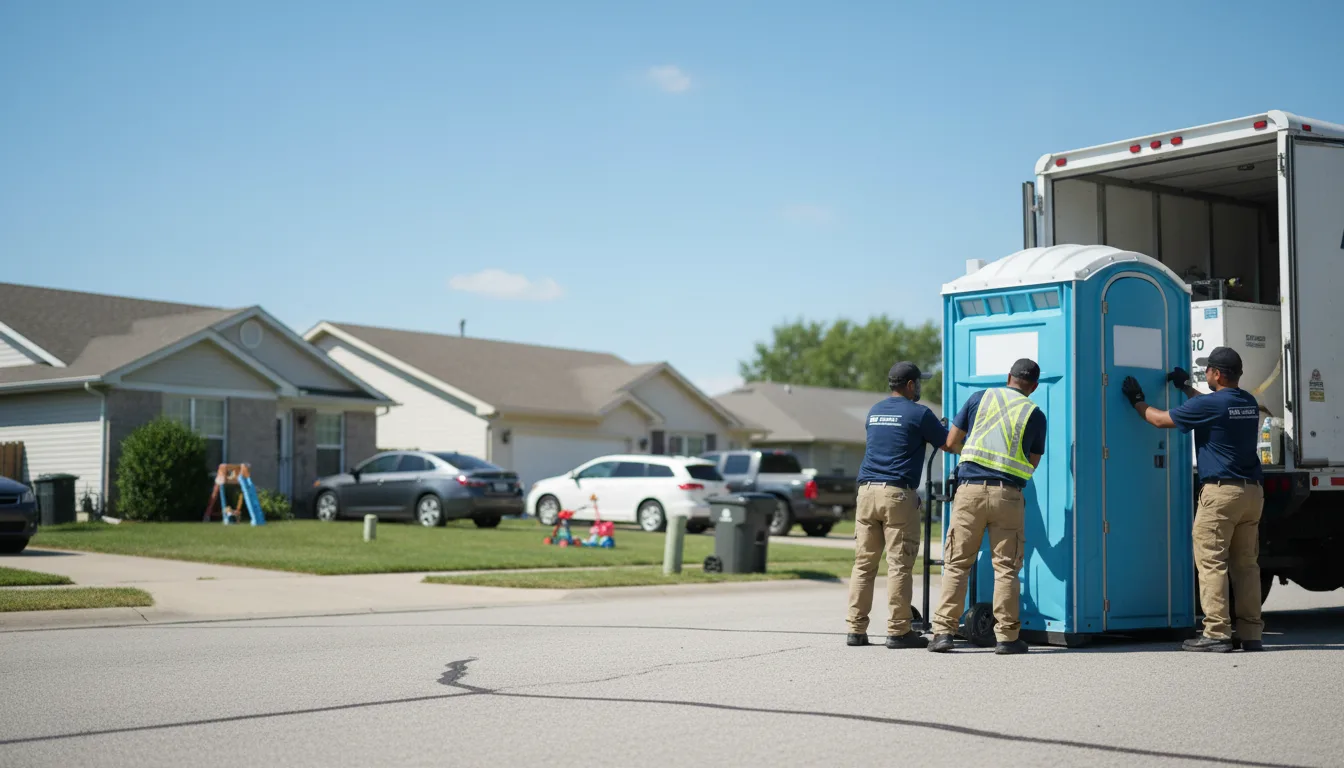 Standard Porta Potty Rentals in Chrisman, IL near me